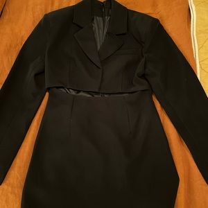 Endless Rose blazer cutout dress